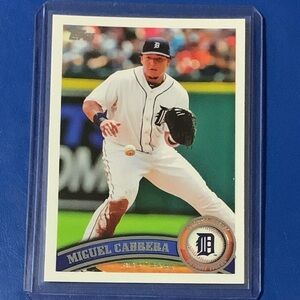Miguel Cabrera #150 2011 Topps Baseball Trading Card